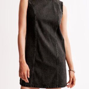 Abercrombie & Fitch Denim Shift Mini Dress